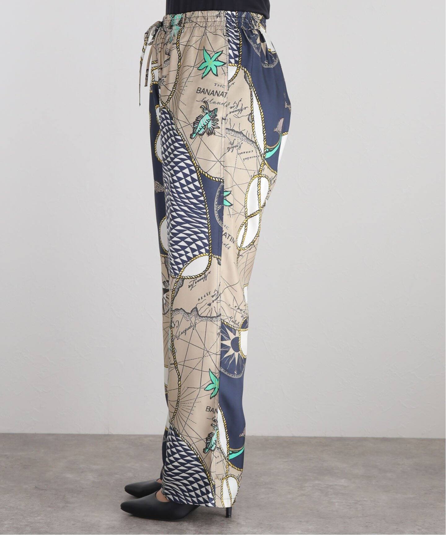 BANANATIME / バナナタイム】EASY PANT HAWAIITIME NAVY（その他パンツ  