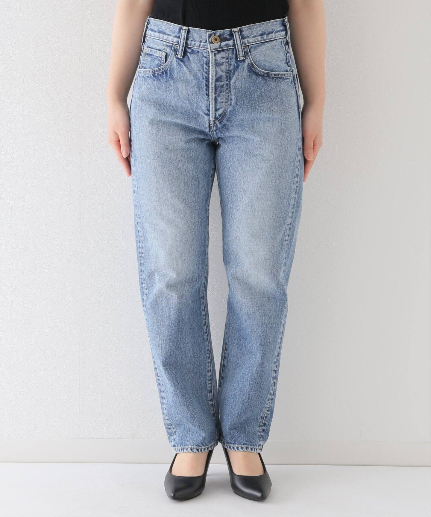 MADISON BLUE/マディソンブルー】TAPERED DENIM（デニムパンツ 