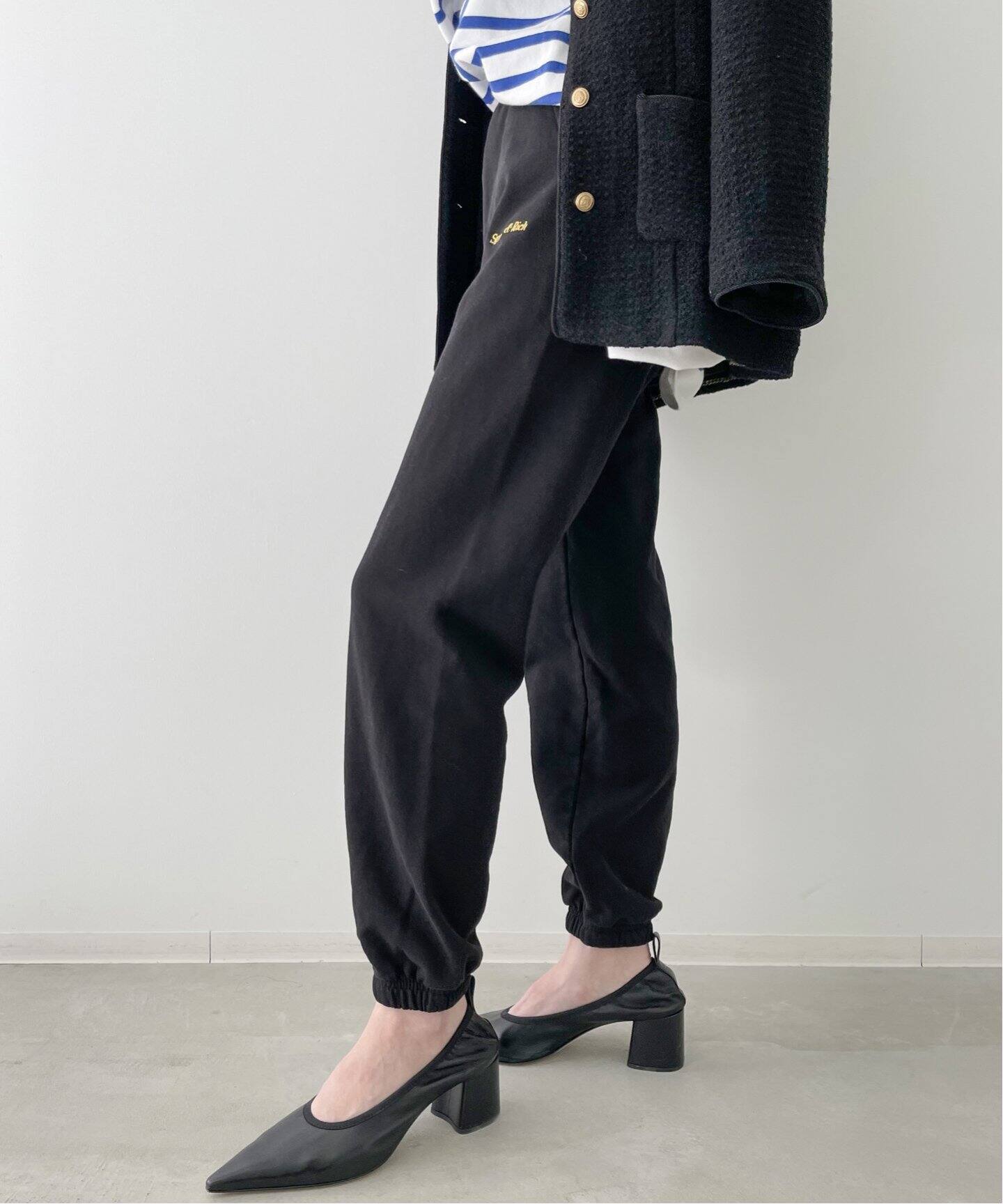 SPORTY&RICH/スポーティアンドリッチ】CLASSIC LOGO SWEATPANTS 