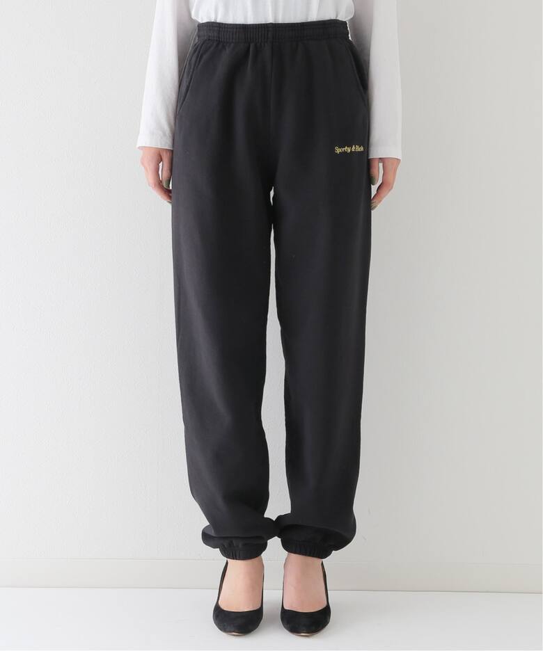 SPORTY&RICH/スポーティアンドリッチ】CLASSIC LOGO SWEATPANTS 