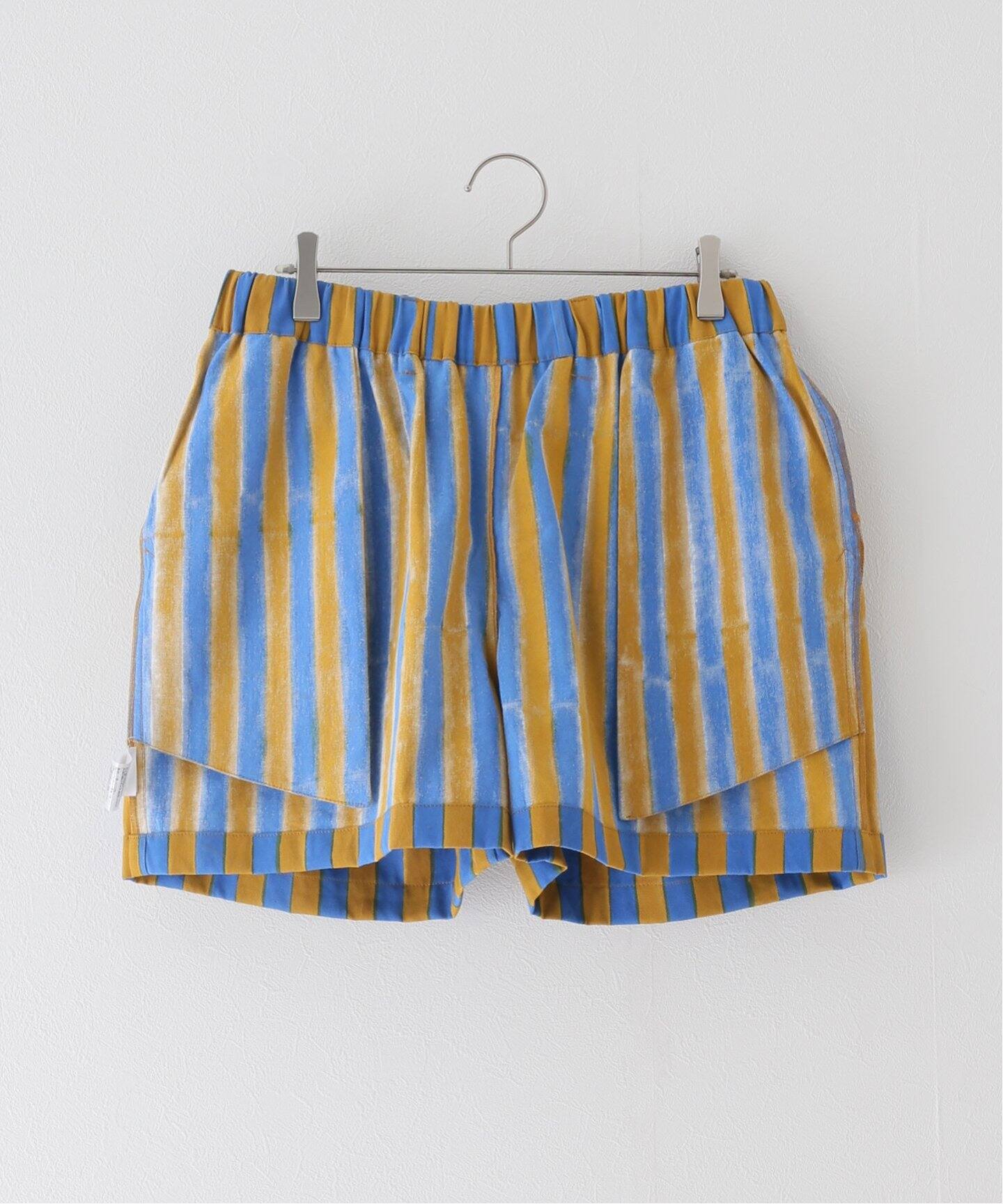SZ Blockprints/エスゼットブロックプリント】STRIPE SHORTS  