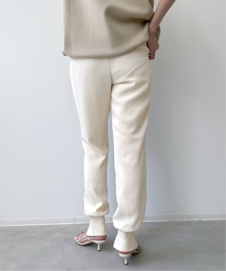 Col Pierrot /コル ピエロ】Rib Pants(WH)（その他パンツ）｜L 