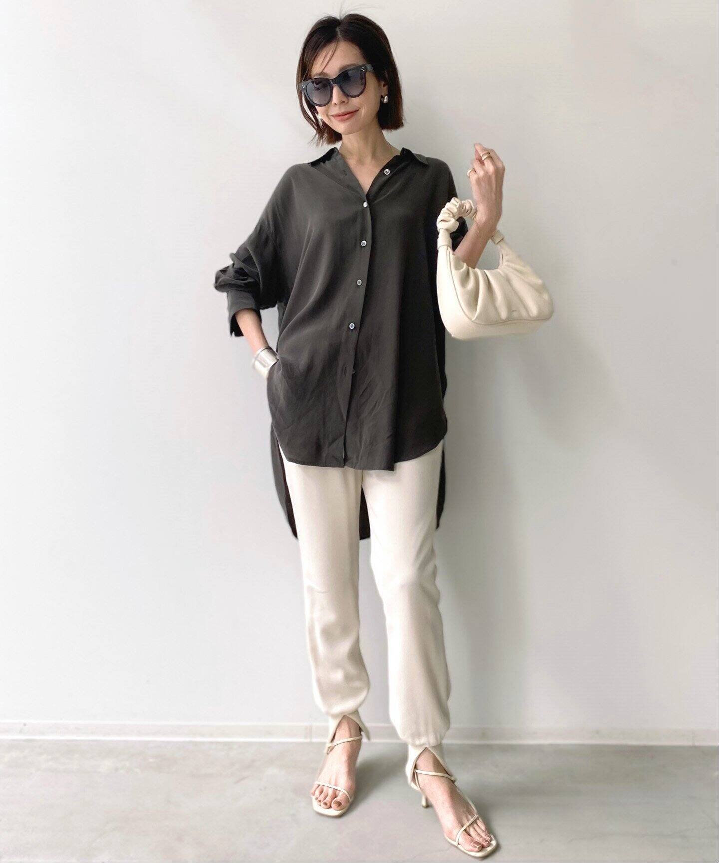Col Pierrot /コル ピエロ】Rib Pants(WH)（その他パンツ）｜L 