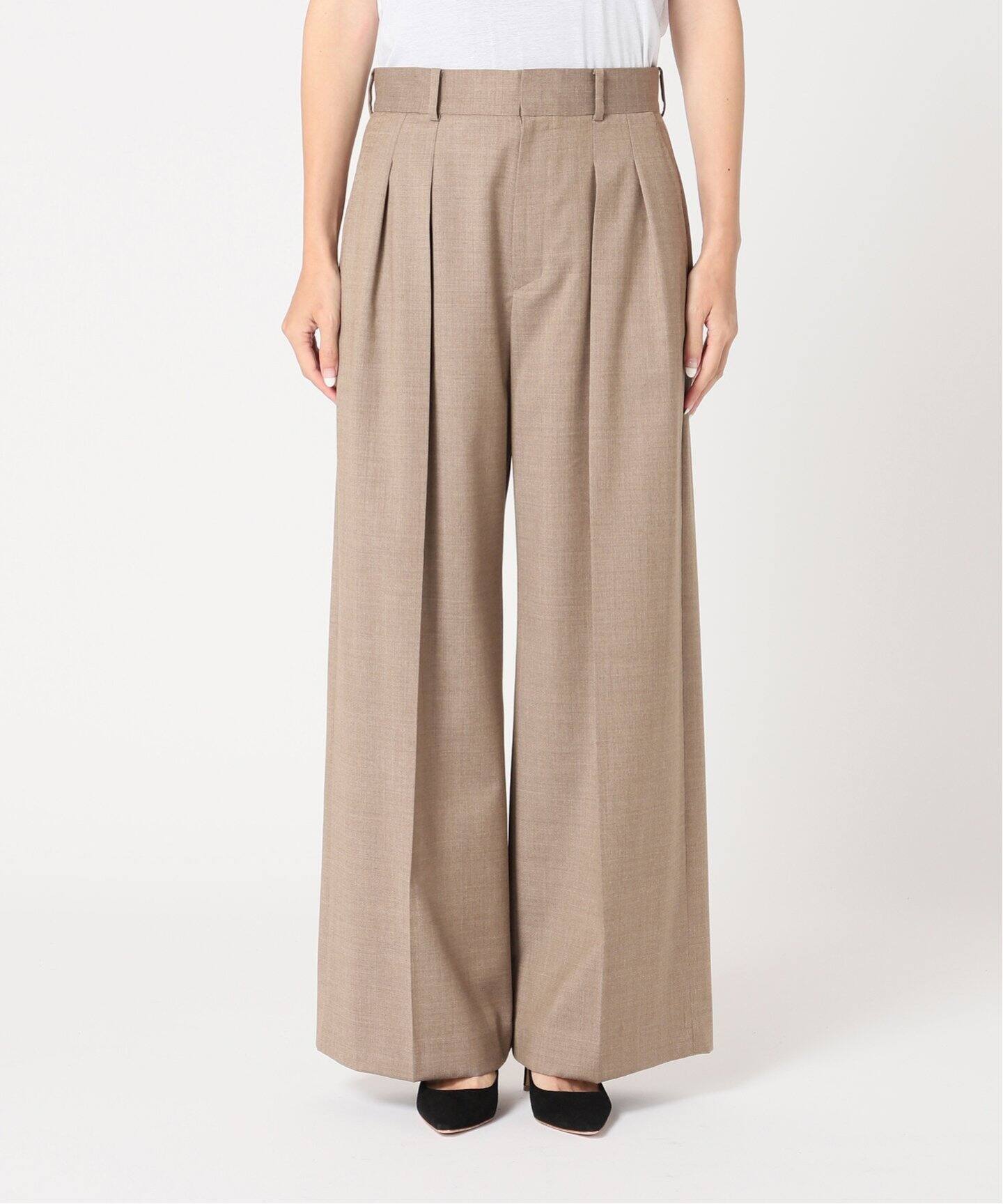 ハイウエストワイドパンツ（その他パンツ）｜AP STUDIO（エーピー  