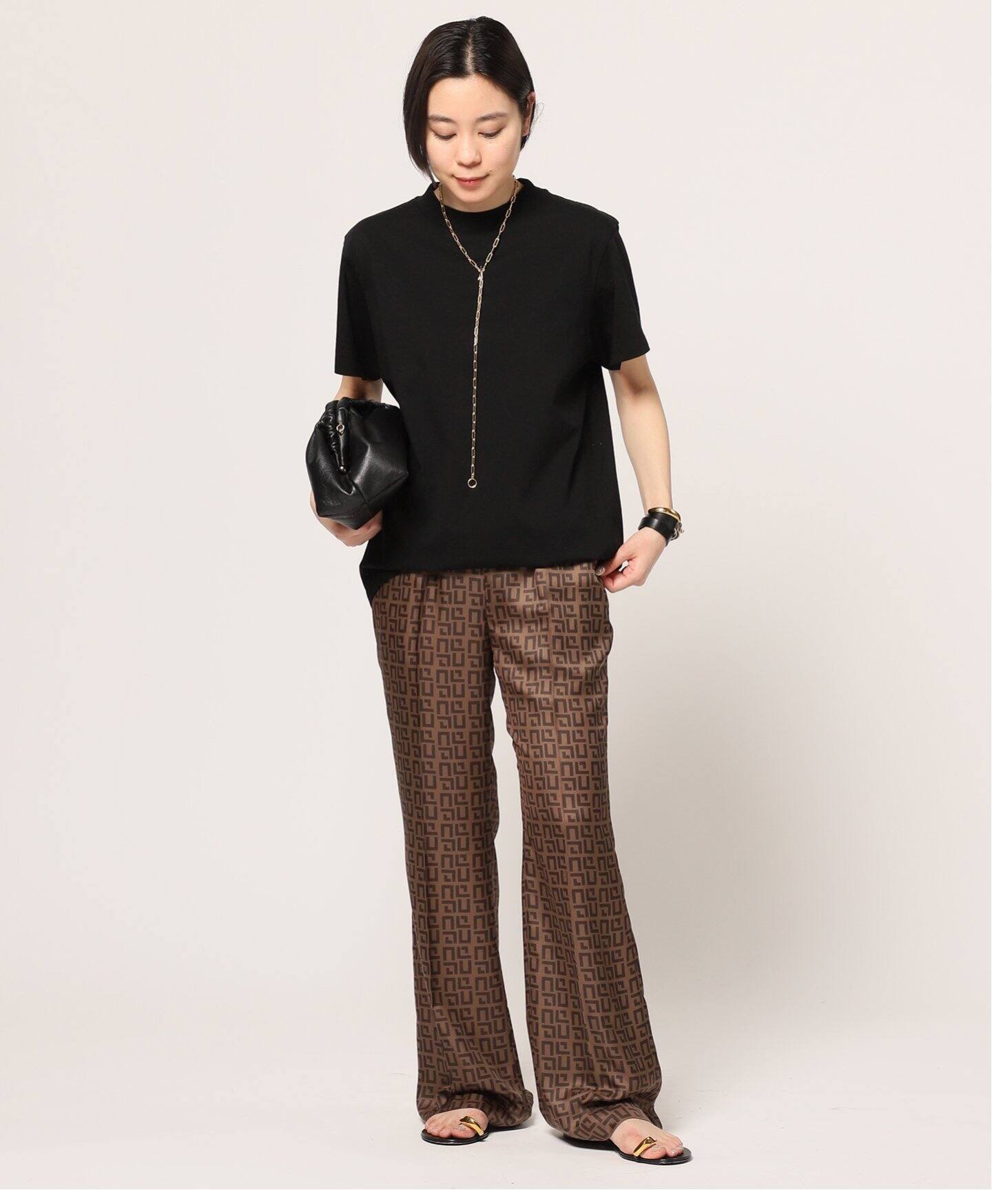 モノグラムプリントパンツ（その他パンツ）｜AP STUDIO（エーピー  