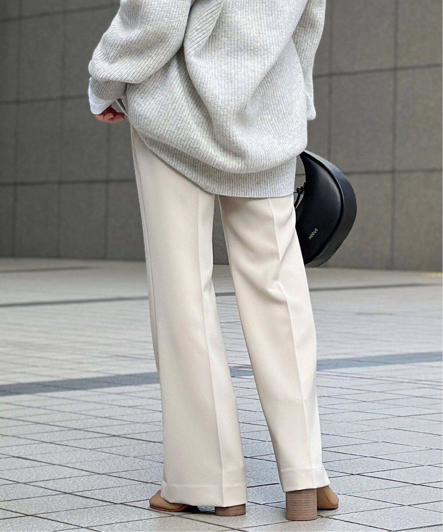 カルゼストレートパンツ|AP STUDIO(エーピーストゥディオ)公式の