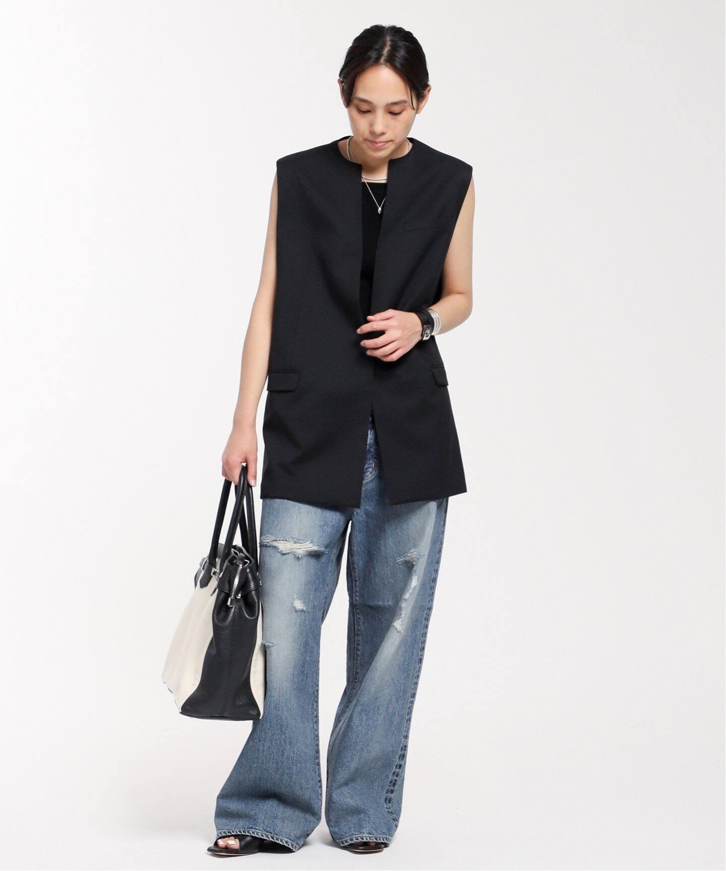 AP STUDIO 【Attick by Johnbull】別注ワイドデニム 