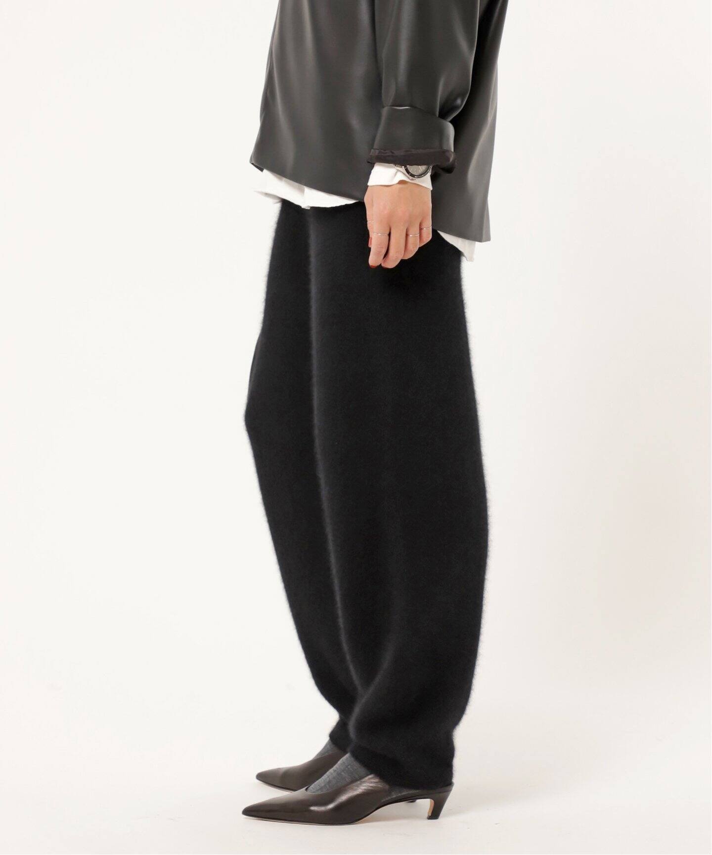enrica/エンリカ】ラクーンミックス ニットパンツ（その他パンツ）｜AP 