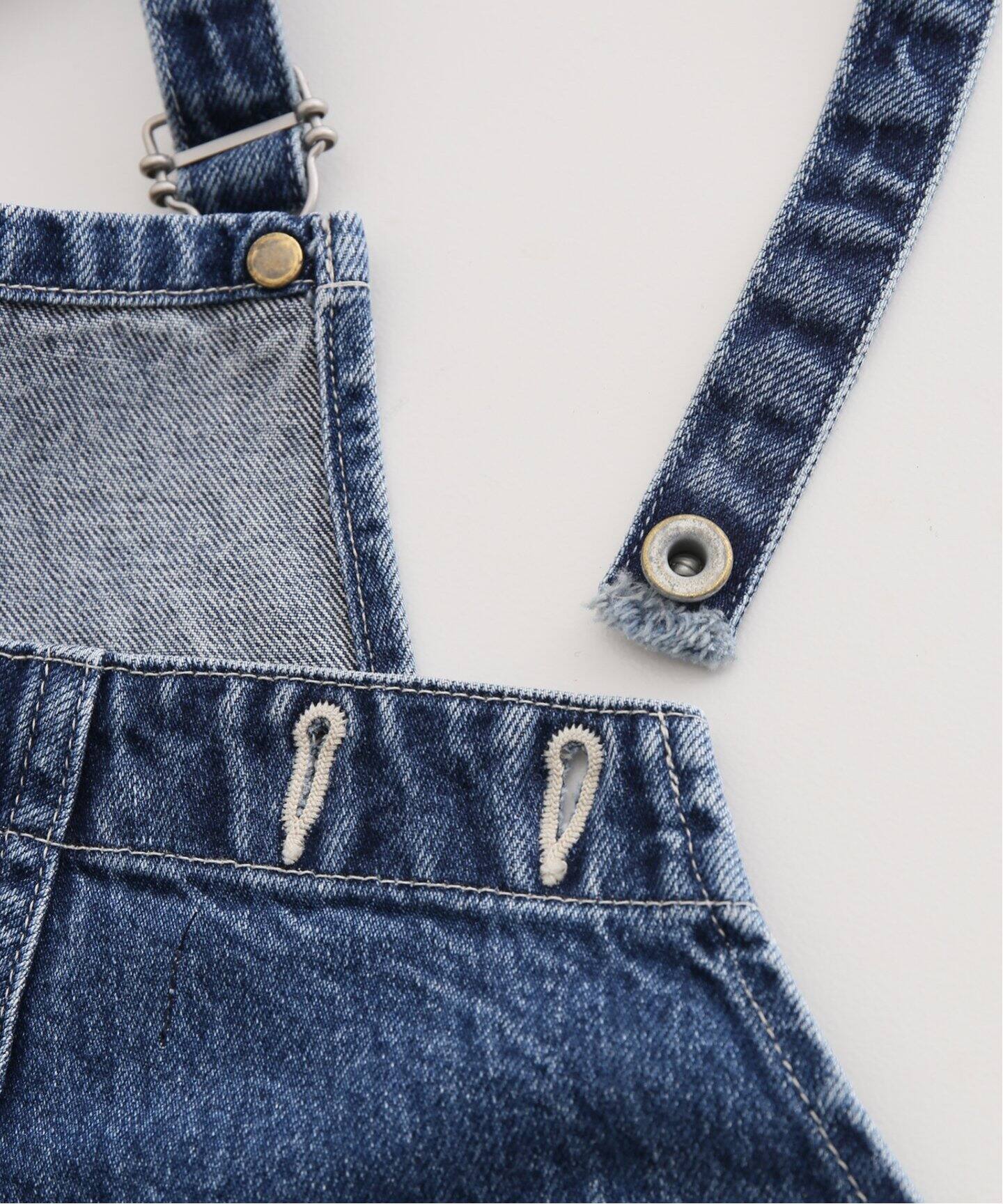 soll. the label デニムオーバーオール ハット（soll. the label】Kids 