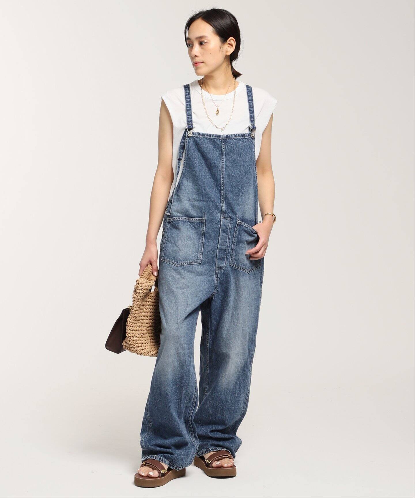 JOHNBULL/ジョンブル】11oz デニムオーバーオール（サロペット 