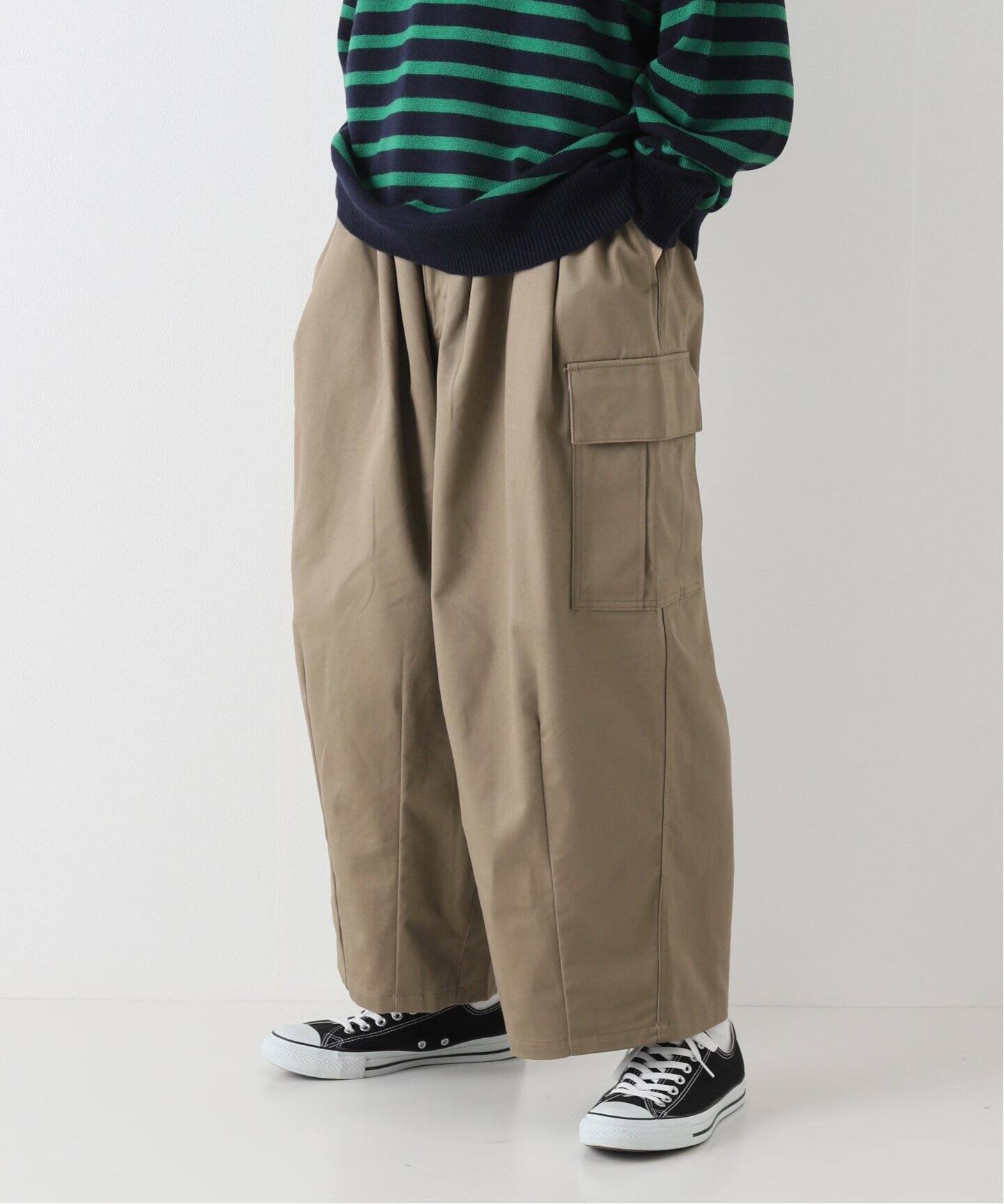IS-NESS BALLOON CARGO EZ PANTS イズネスパンツ 