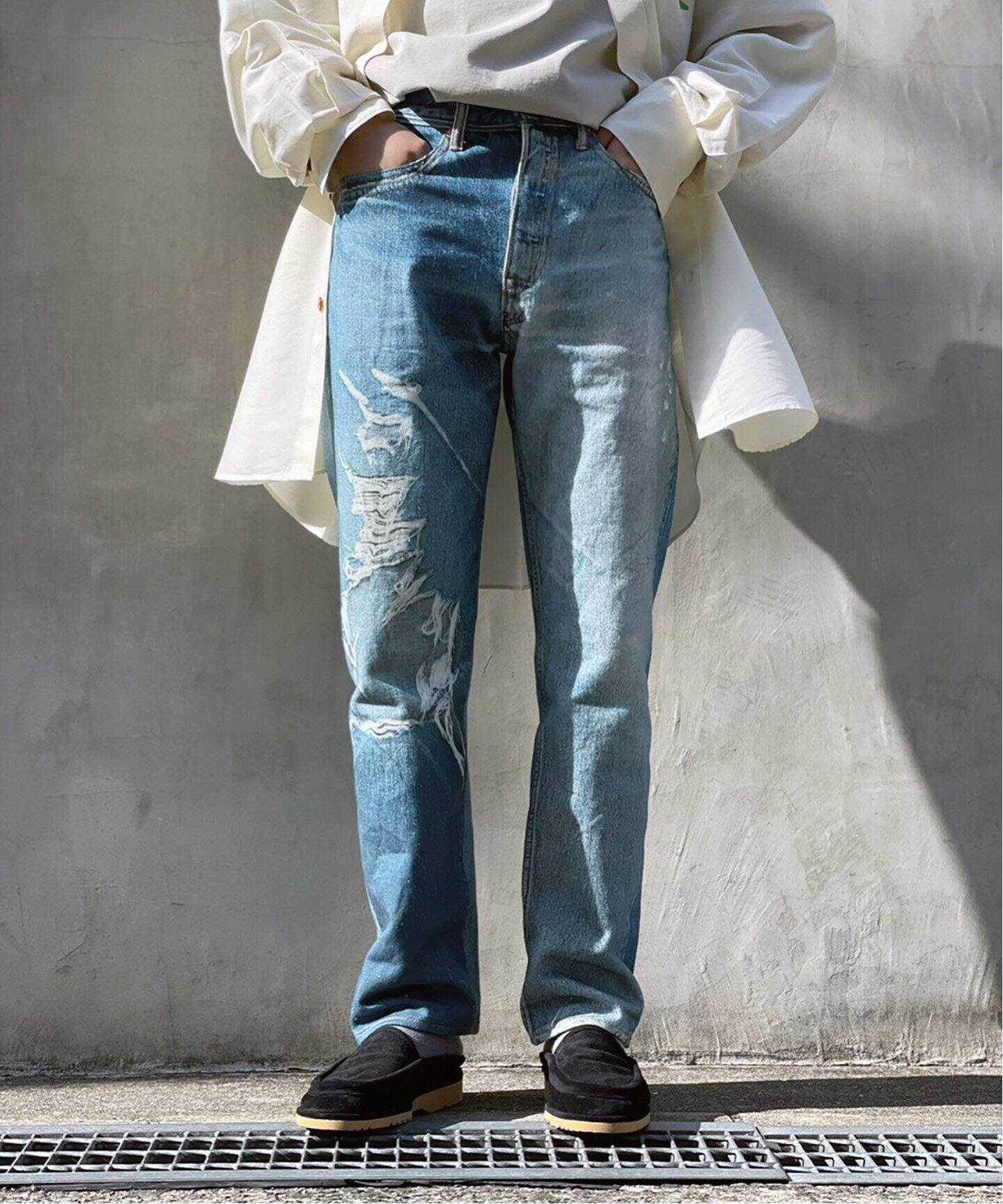 doublet / ダブレット】PHOTO PRINT PANTS（デニムパンツ・ジーンズ 