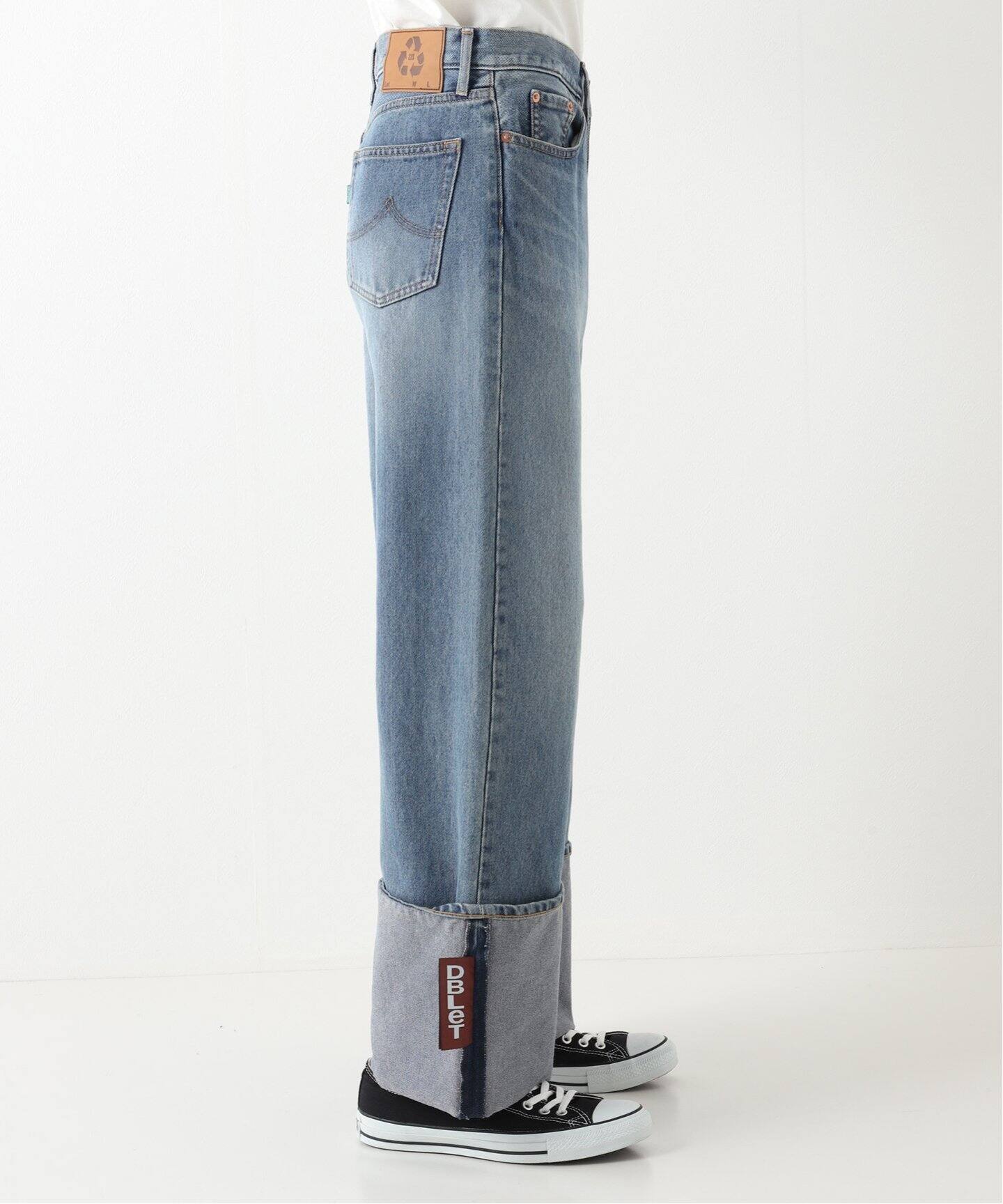 doublet / ダブレット】RECYCLE DENIM LOW-RISE DENIM PAN 