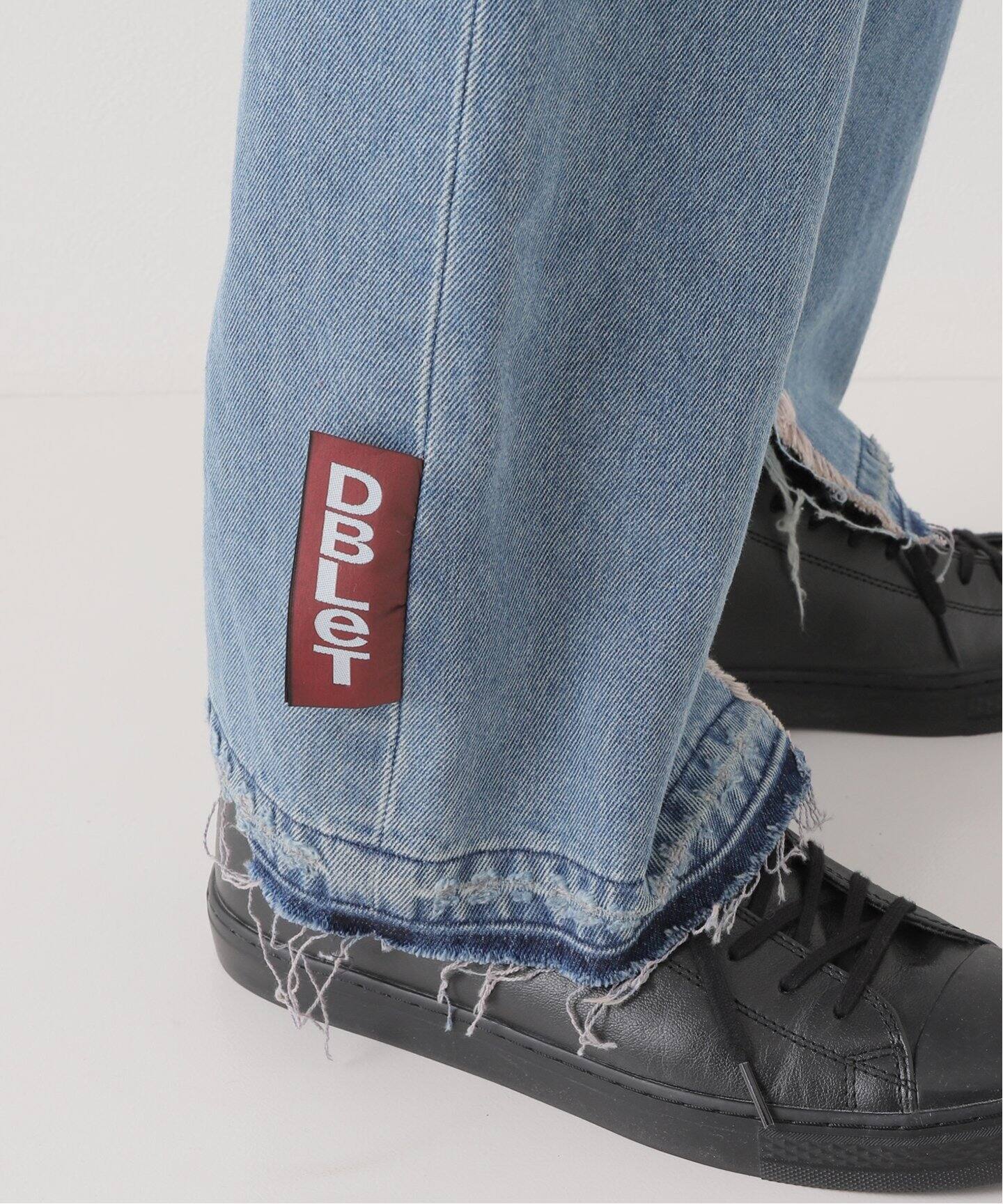 doublet / ダブレット】RECYCLE DENIM STRAIGHT PANTS（デニムパンツ 