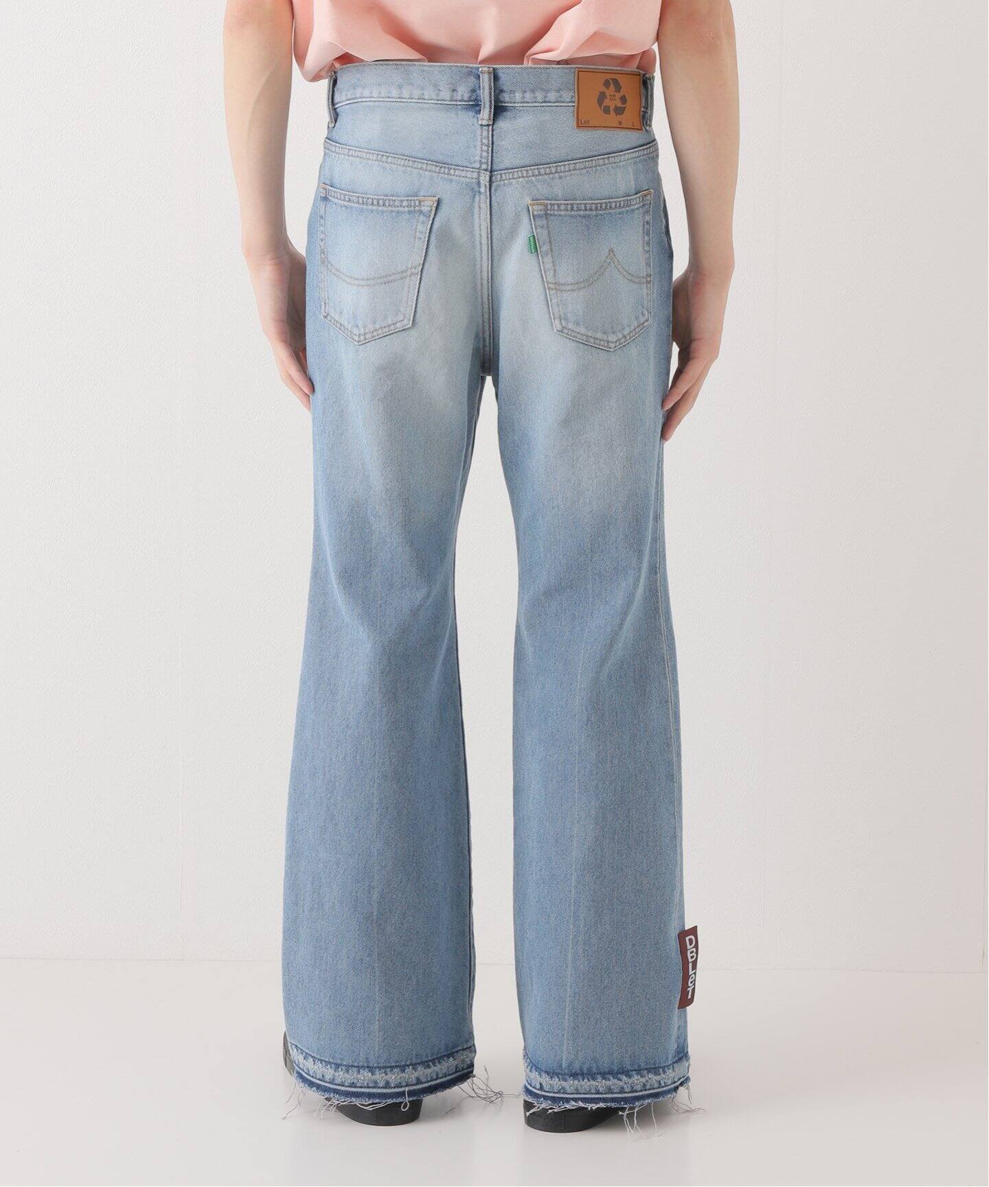 doublet / ダブレット】RECYCLE DENIM FLARE PANTS（デニムパンツ 