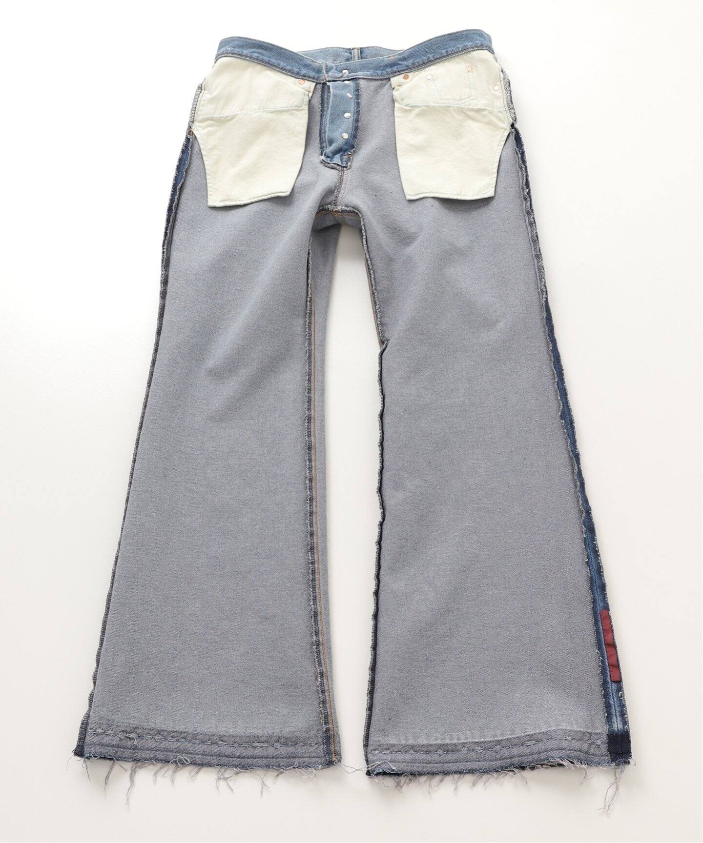 doublet / ダブレット】RECYCLE DENIM FLARE PANTS（デニムパンツ 