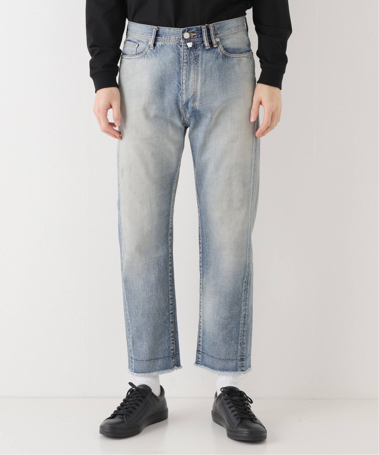 ANCELLM / アンセルム】INDIGO STRAIGHT 5P DENIM（デニムパンツ 