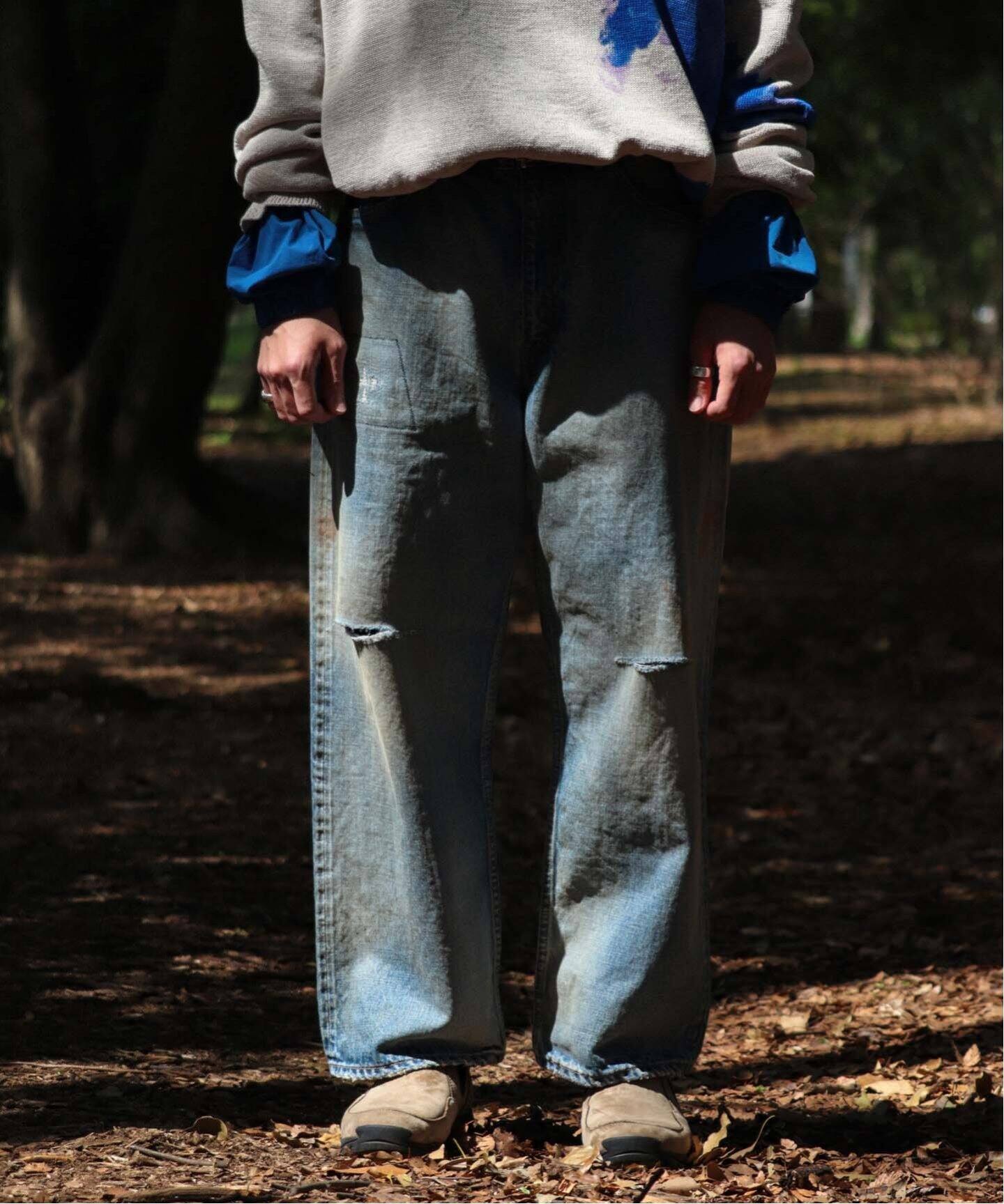 ANCELLM / アンセルム】WISM 別注 ACW1 SELVEDGE WIDE（デニムパンツ  