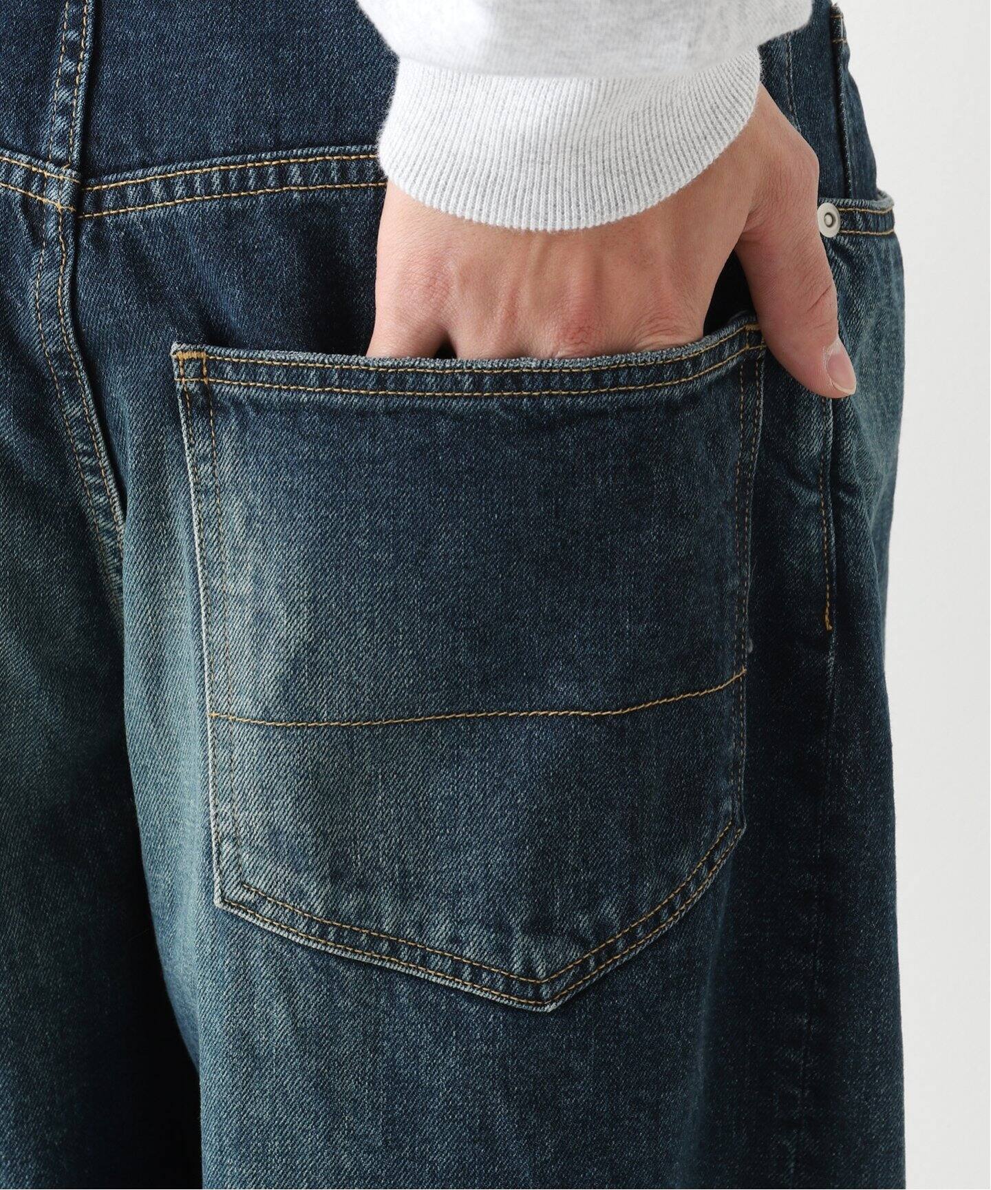 ANCELLM / アンセルム】WISM 別注 AGING LOOSE TAPERED 5P DENIM 