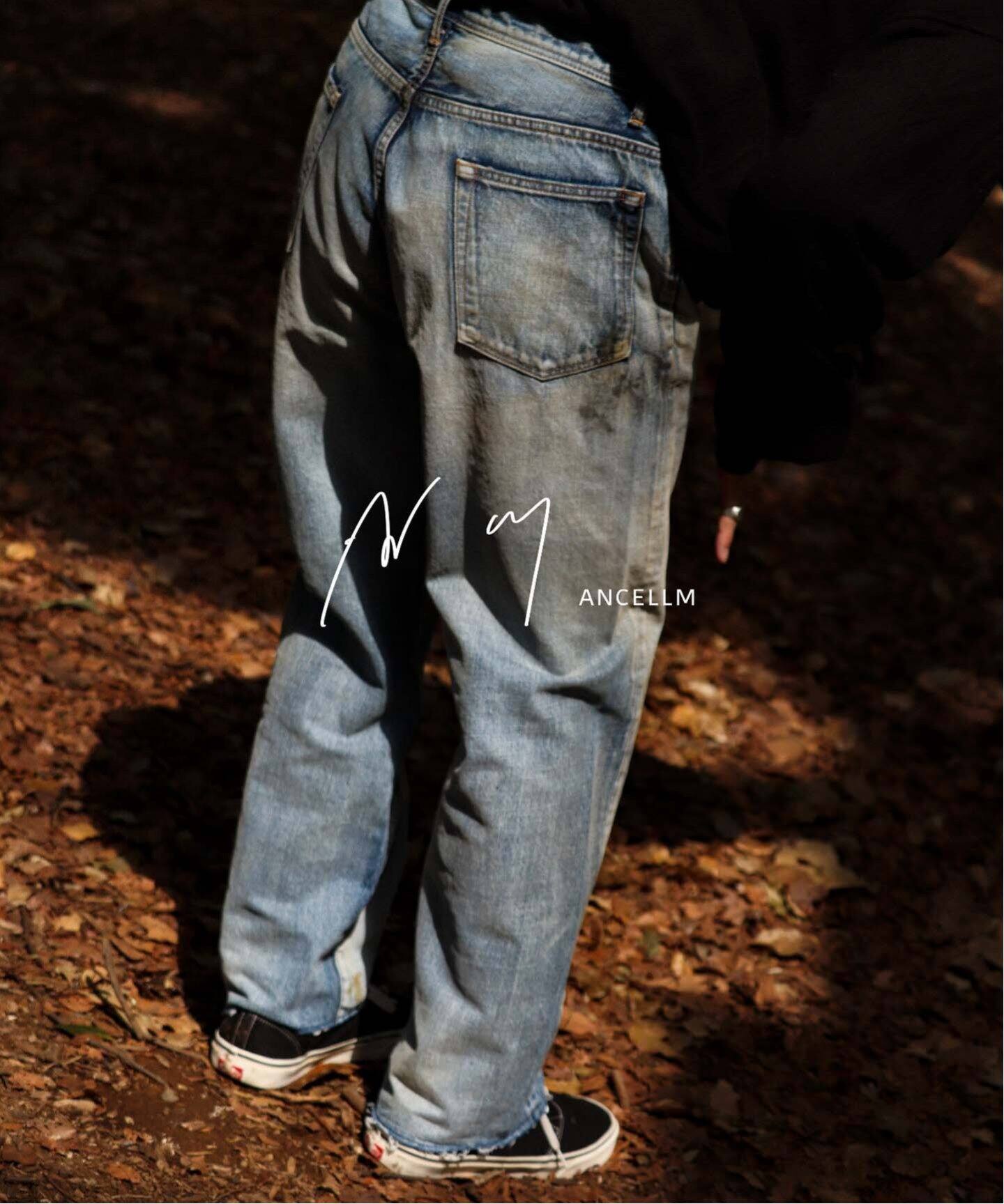 ANCELLM / アンセルム】WISM 別注 ACW2 REPAIR SLIM（デニムパンツ