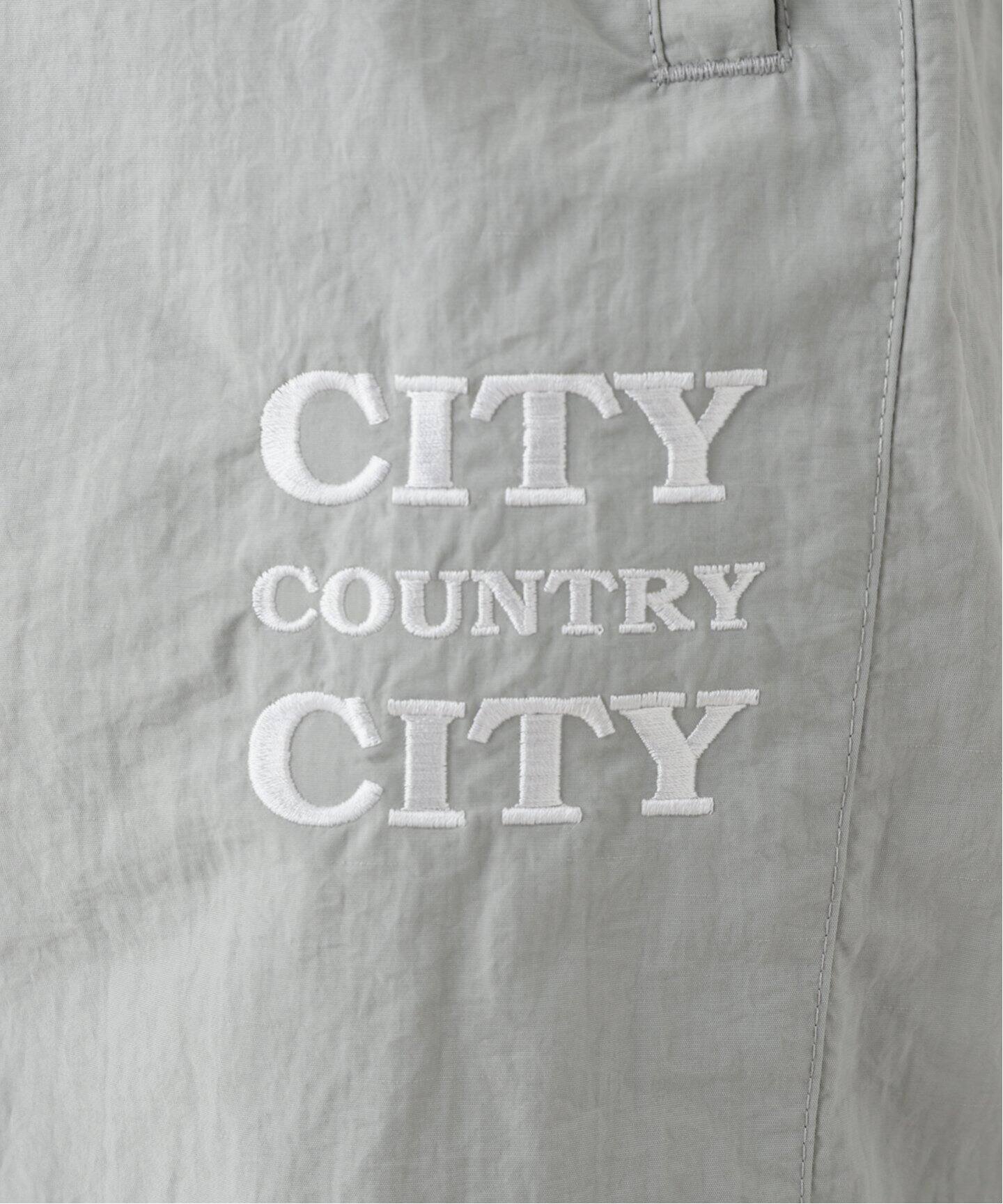 CITY COUNTRY CITY / シティーカントリーシティー】NYLON PANTS 