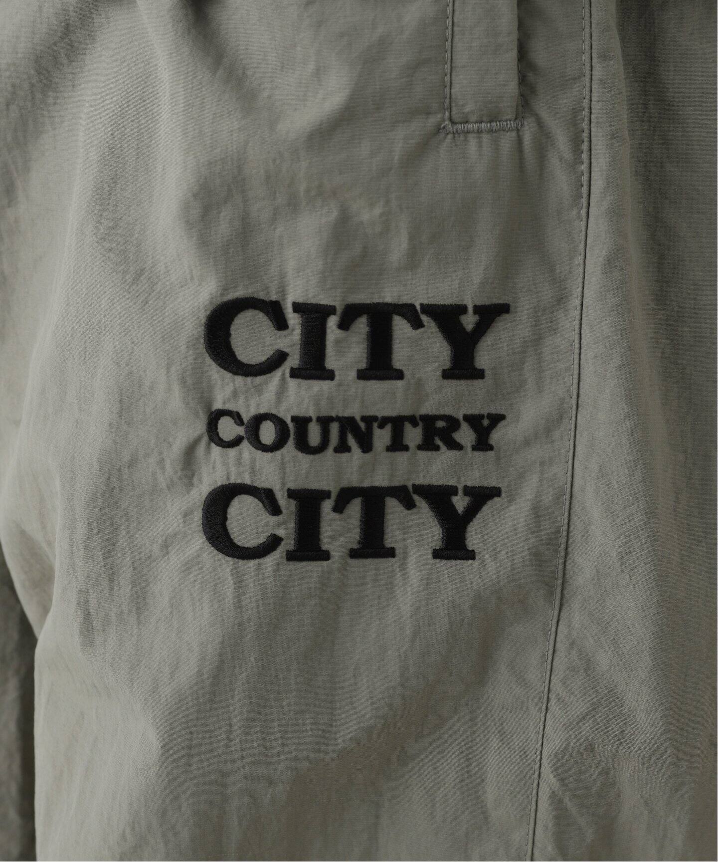 CITY COUNTRY CITY / シティーカントリーシティー】NYLON PANTS 