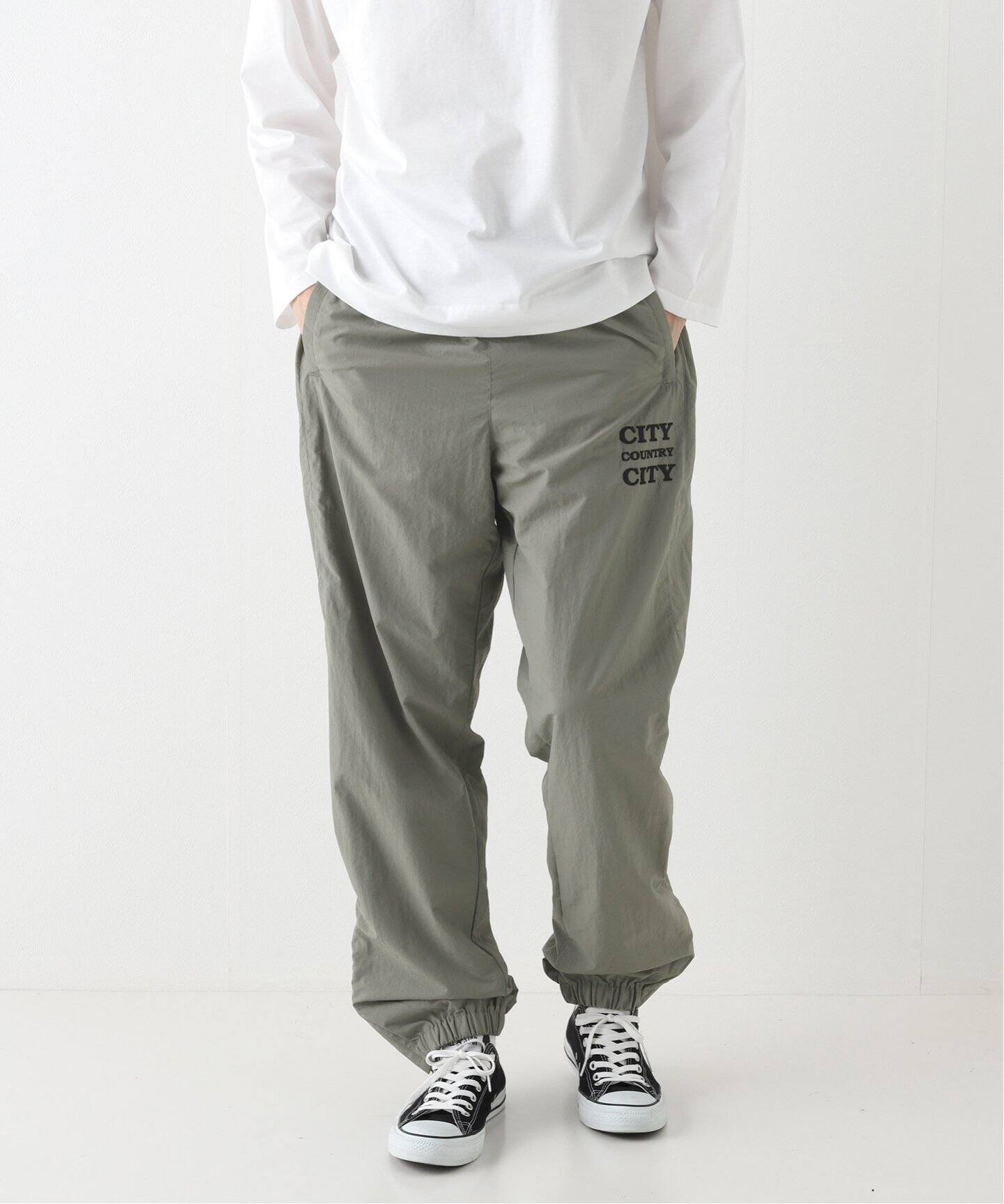 CITY COUNTRY CITY / シティーカントリーシティー】NYLON PANTS  