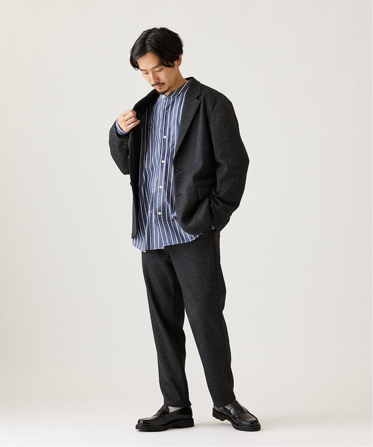 「新商品」に関するプレスリリース ウール ジャージ テーパード パンツ（スラックス）｜JOURNAL パンツ