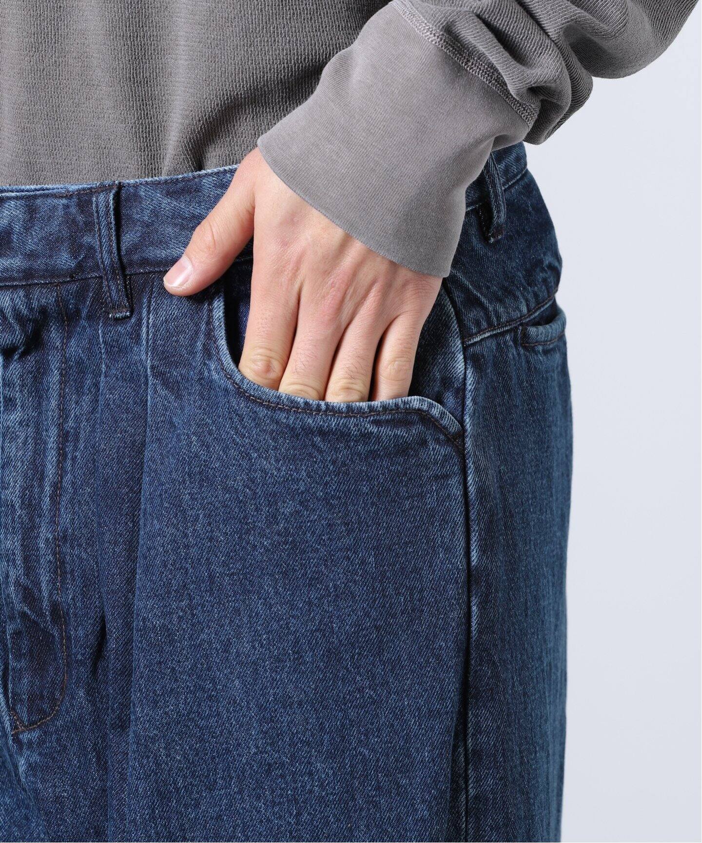FARAH/ファーラー】ツータックワイドテーパード デニムパンツ|JOURNAL お得セット 【FARAH/ファーラー】ツータックワイドテーパード デニムパンツ デニム/ジーンズ