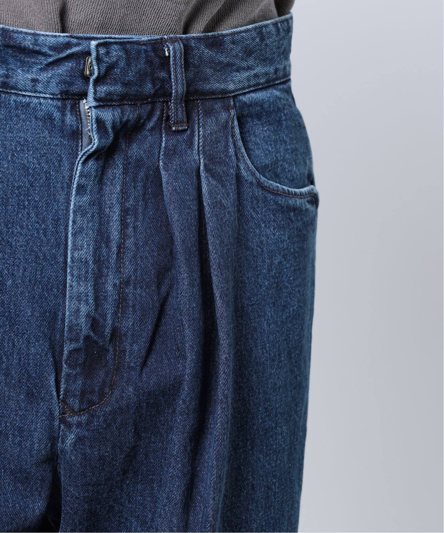 FARAH/ファーラー】ツータックワイドテーパード デニムパンツ|JOURNAL お得セット 【FARAH/ファーラー】ツータックワイドテーパード デニムパンツ デニム/ジーンズ