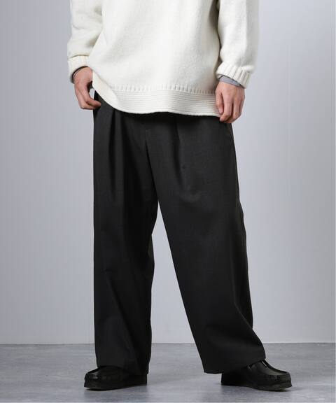Farah ファーラー ワンタックワイドテーパード ウールパンツ Journal Standard ジャーナルスタンダード 公式のファッション通販 Baycrew S Store