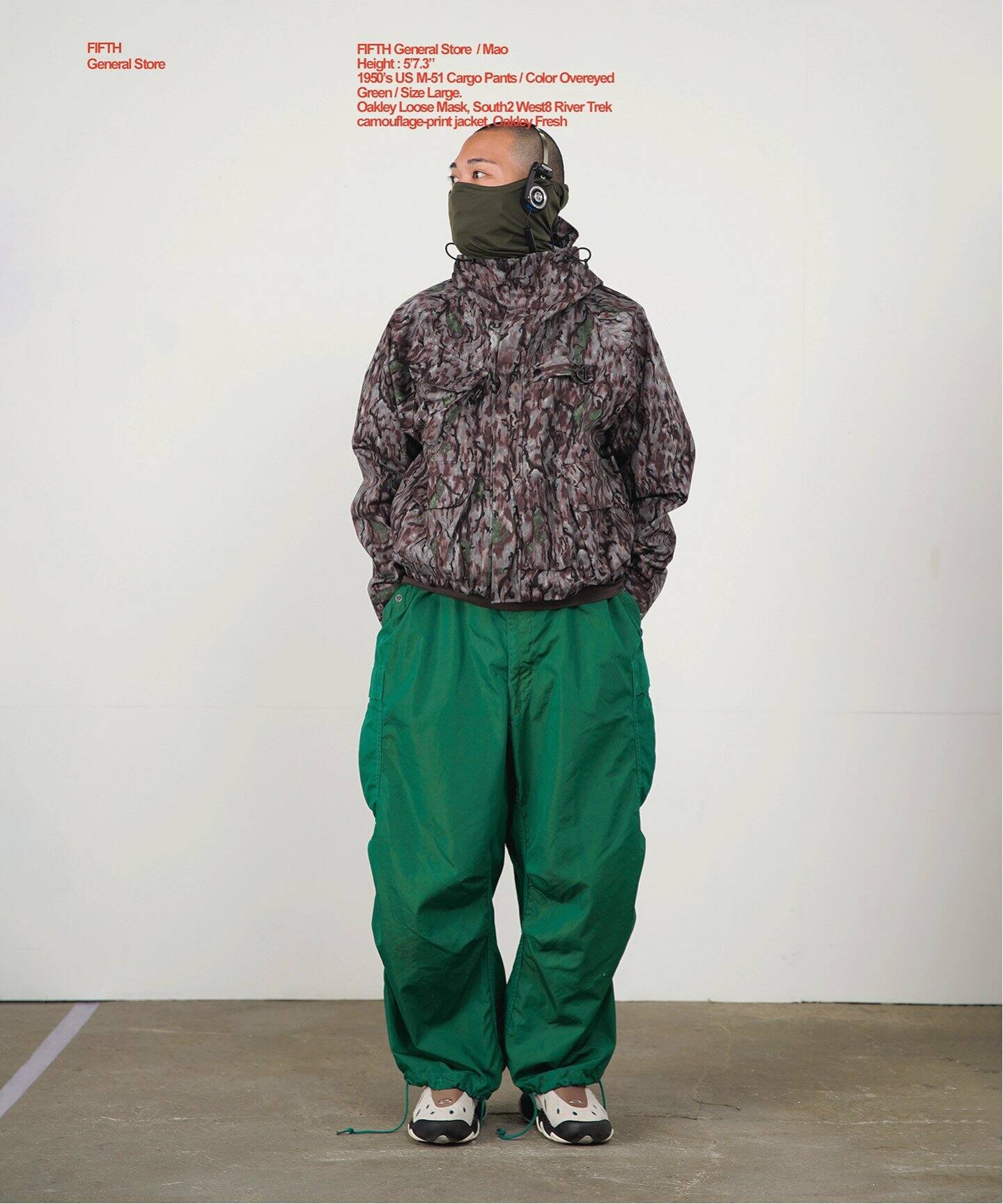 FIFTH GENERAL STORE/フィフス ジェネラル ストア】Over-dyed M-51 