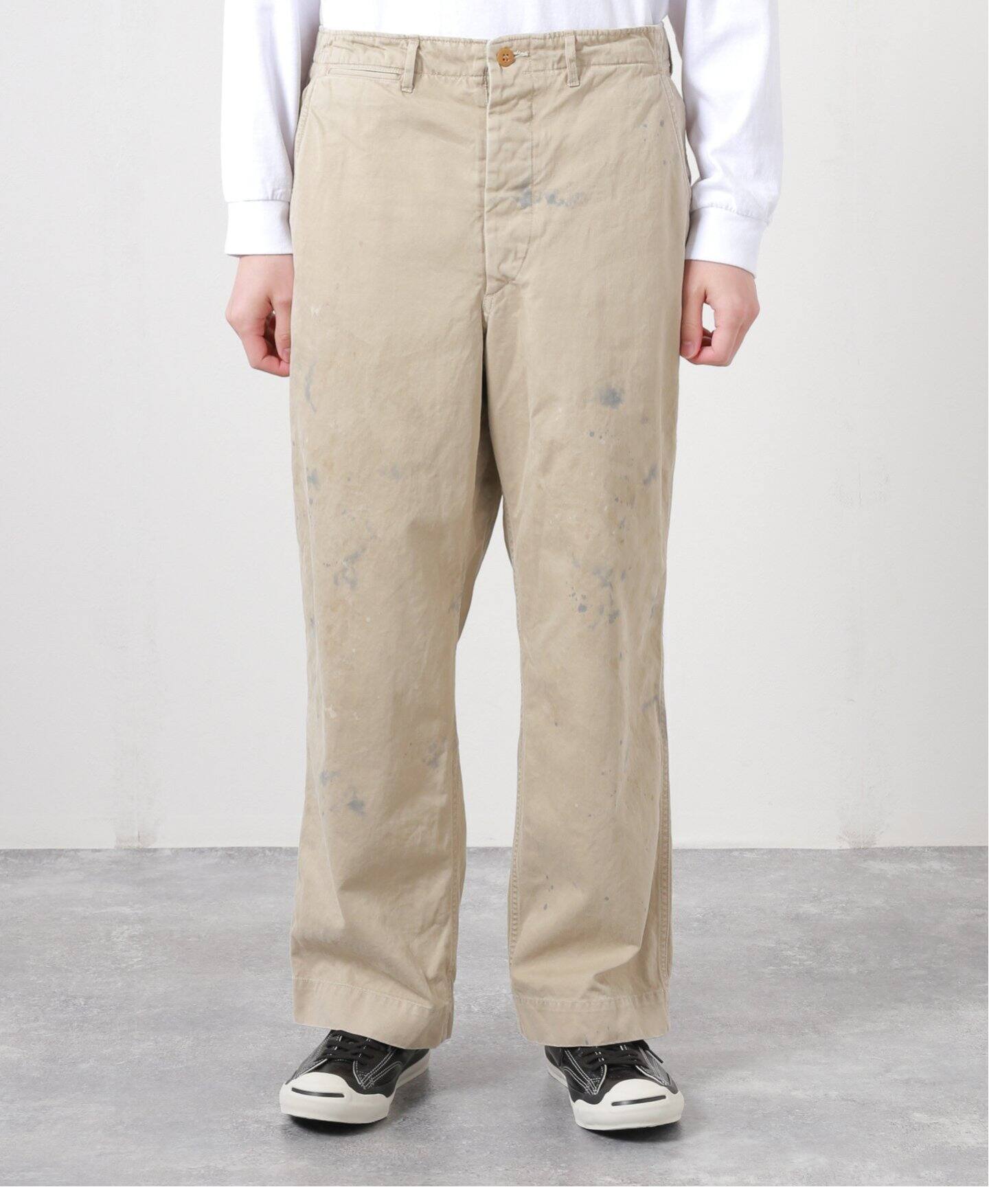 BOWWOW 40s U.S.ARMY CHINO TROUSERS DUSTY - Blog｜チノパン
