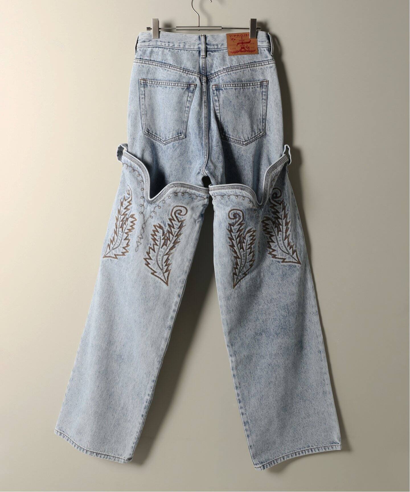 Y/PROJECT / ワイプロジェクト】 COWBOY CUFF JEANS（デニムパンツ  