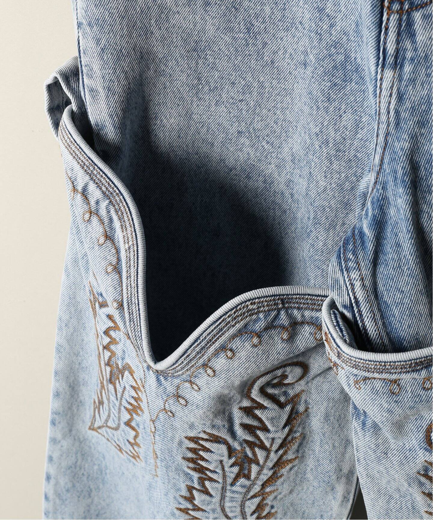 Y/PROJECT / ワイプロジェクト】 COWBOY CUFF JEANS（デニムパンツ 
