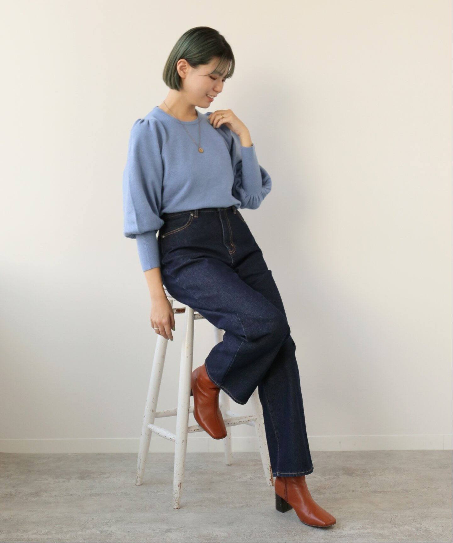Natural Friendly Denim バギーパンツ◇|B.C STOCK(ベーセーストック ...