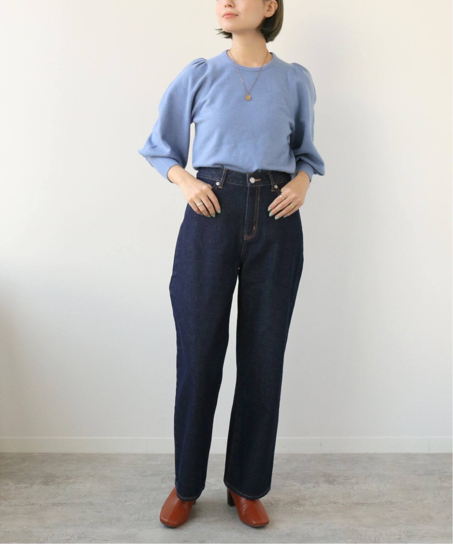 Natural Friendly Denim バギーパンツ◇|B.C STOCK(ベーセーストック ...