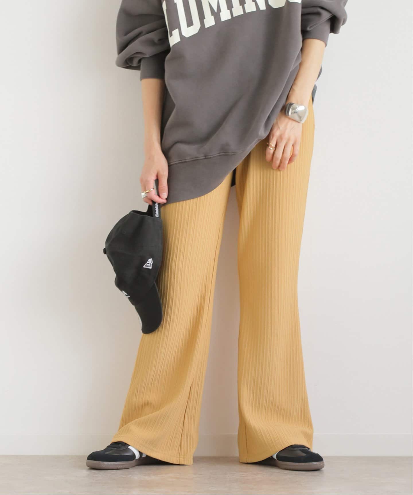 ペイズリーフレアスラックス S25 Needles ペイズリー柄 フレアパンツ