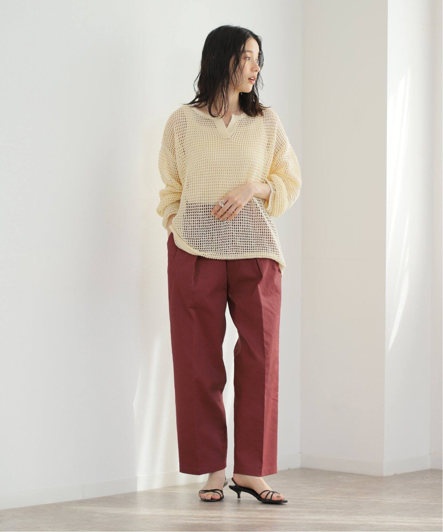 タックパンツ（スラックス）｜B.C STOCK（ベーセーストック）の通販