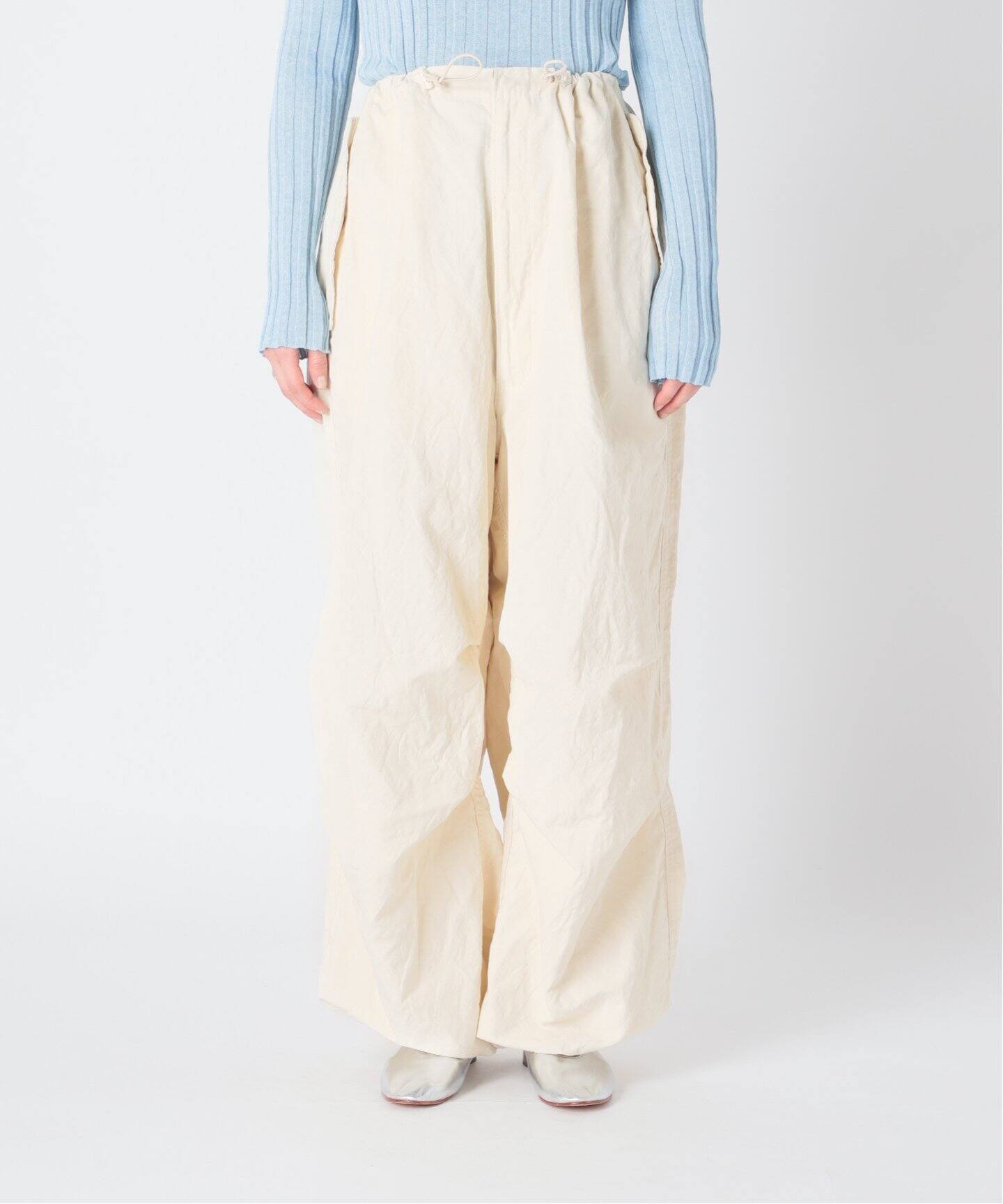 リネンメモリー スノーカモパンツ（カーゴパンツ）｜EDIT.FOR LULU  