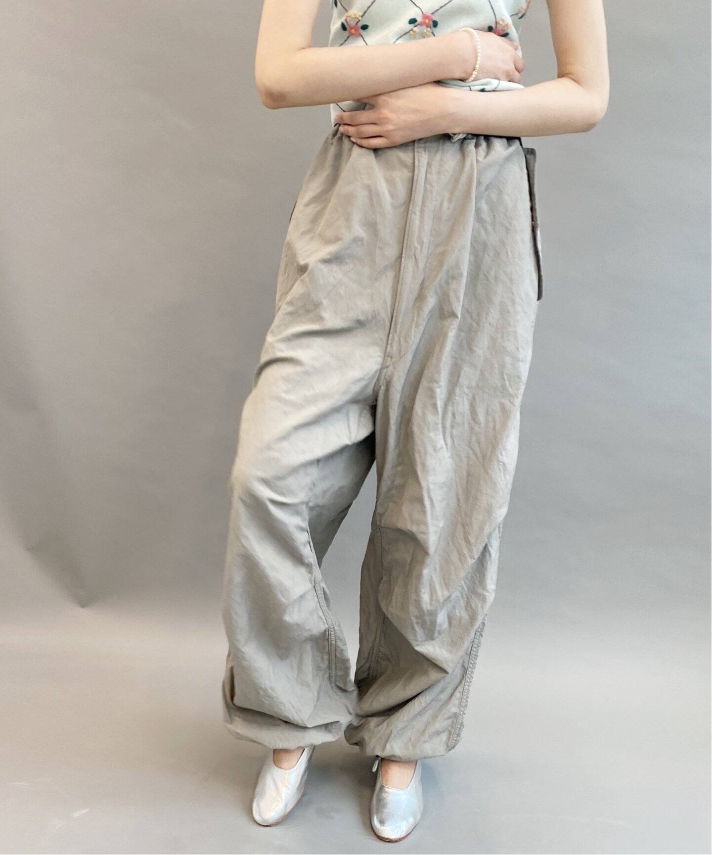 リネンメモリー スノーカモパンツ（カーゴパンツ）｜EDIT.FOR LULU  