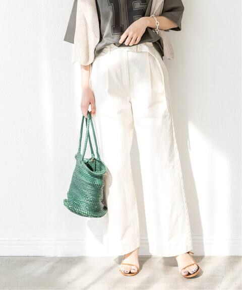 フレンチサージワイドパンツ Iena イエナ 公式のファッション通販 Baycrew S Store