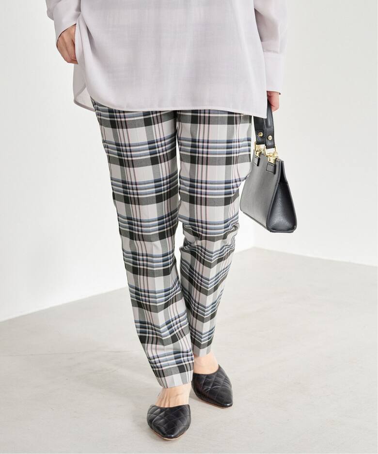 チェックスティックパンツ（その他パンツ）｜IENA（イエナ）の通販  