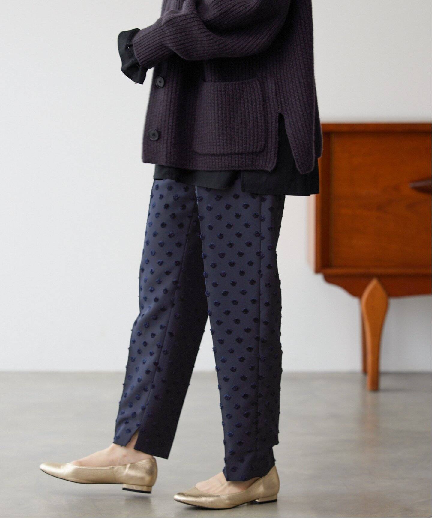 シャドードットジャガードパンツ（その他パンツ）｜IENA（イエナ）の  