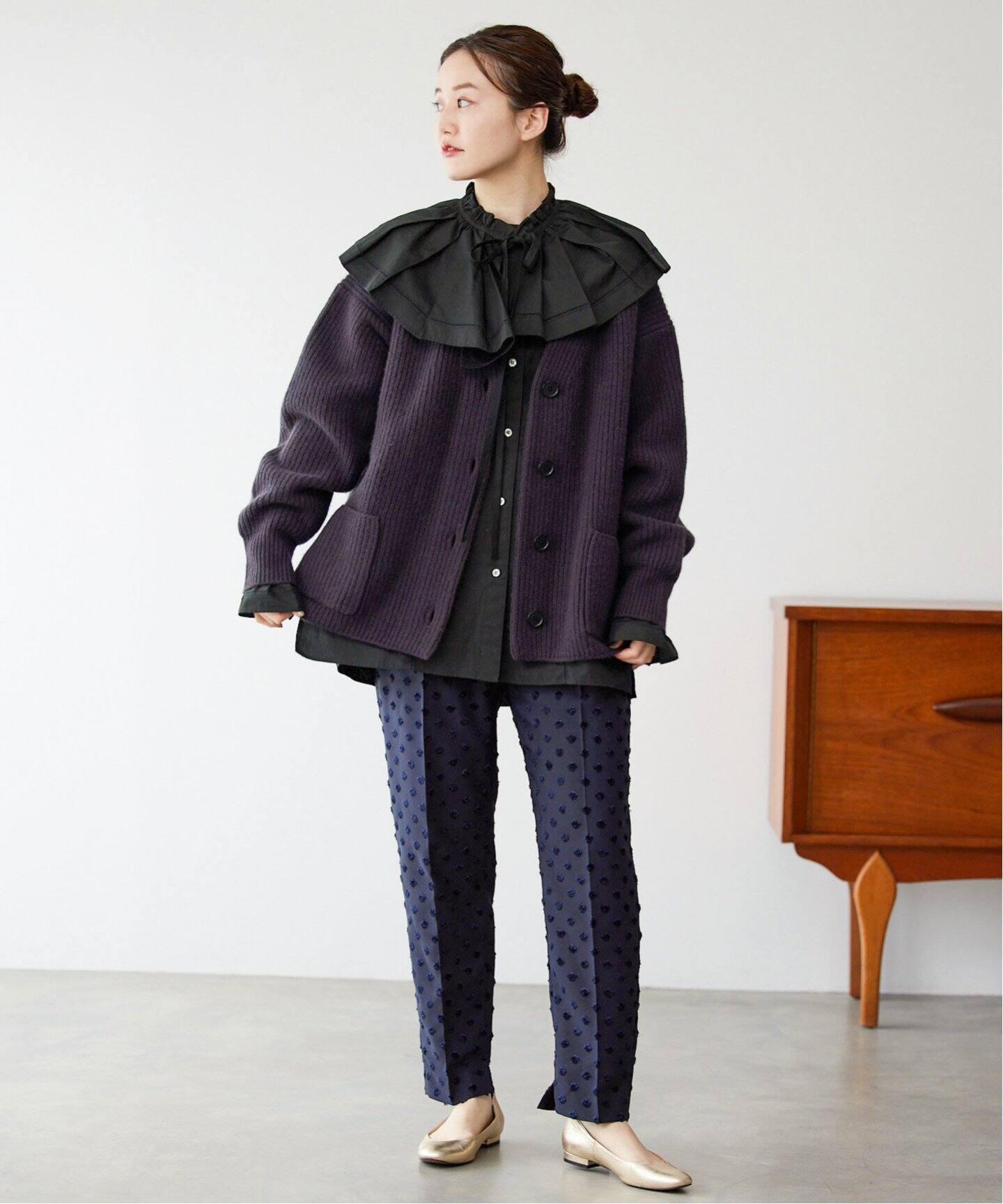 シャドードットジャガードパンツ（その他パンツ）｜IENA（イエナ）の  