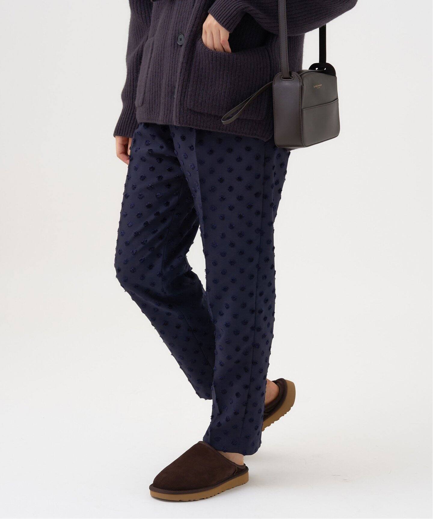 シャドードットジャガードパンツ（その他パンツ）｜IENA（イエナ）の  