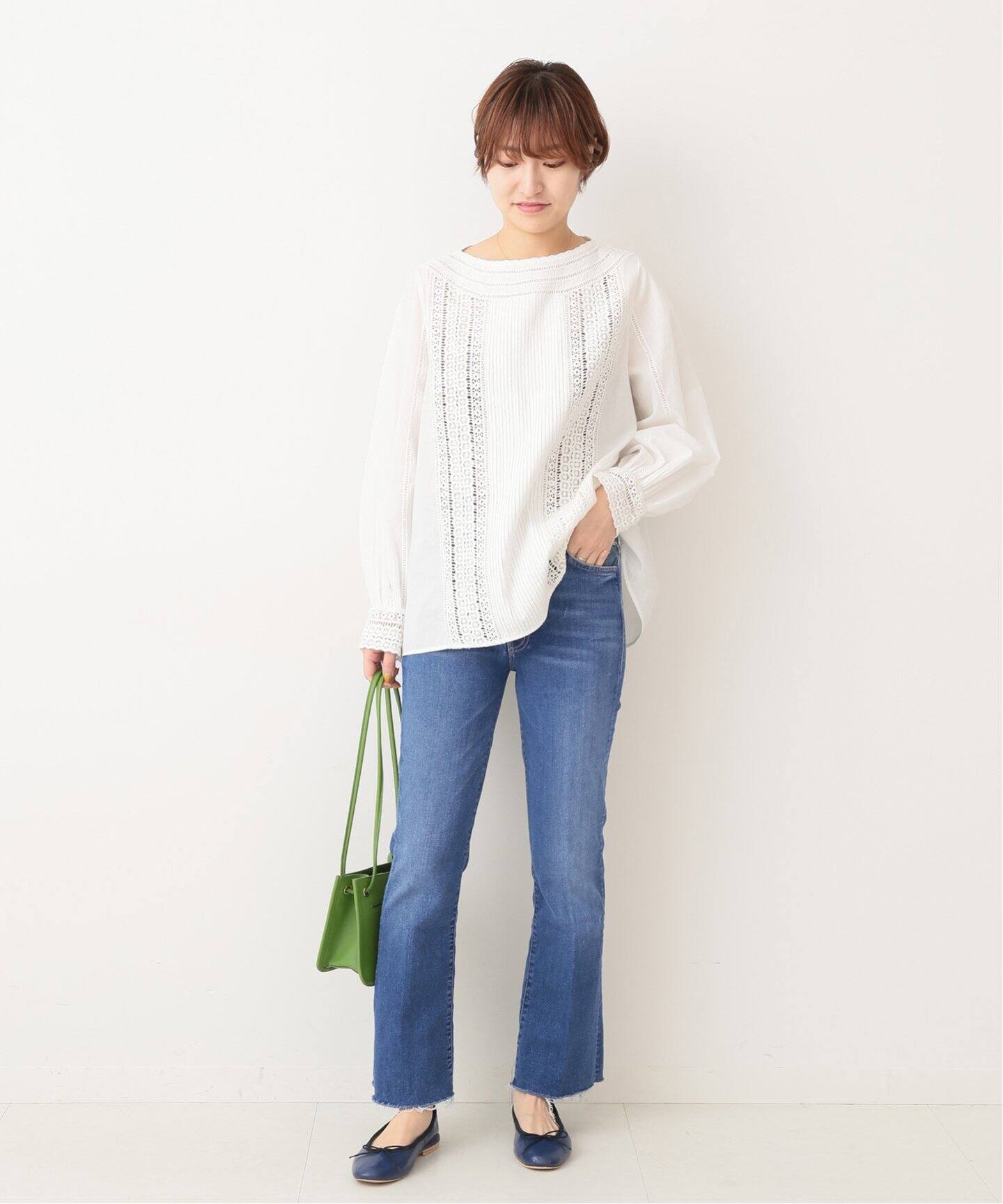 MOTHER/マザー】HUSTLER SNAP DOWN ANKLE FRAY デニム◇（デニムパンツ 