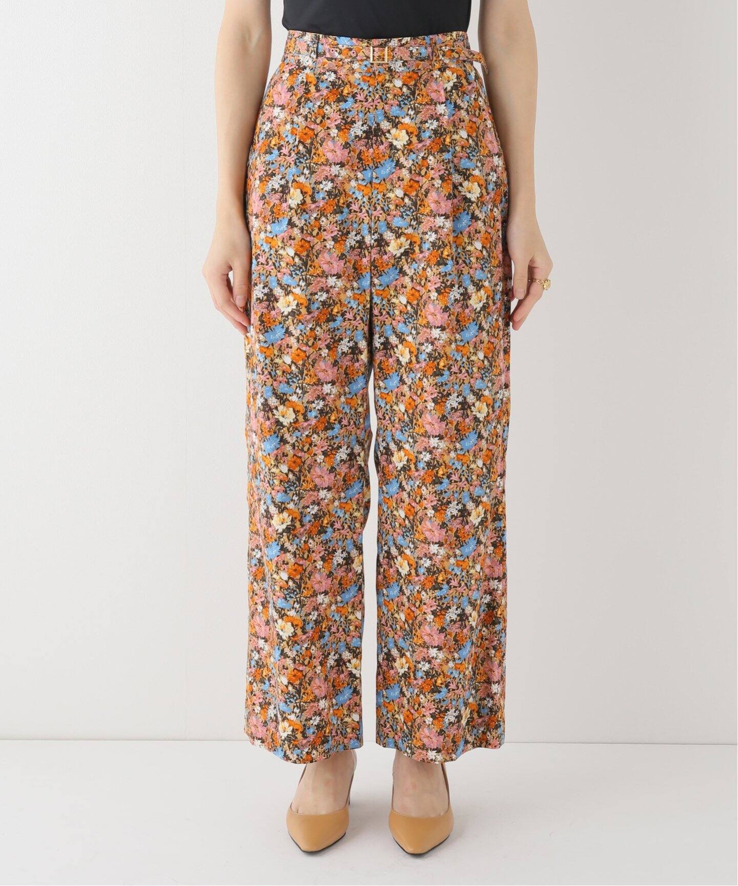 leur logette/ルールロジェット】Marianna flowerパンツ（その他パンツ  