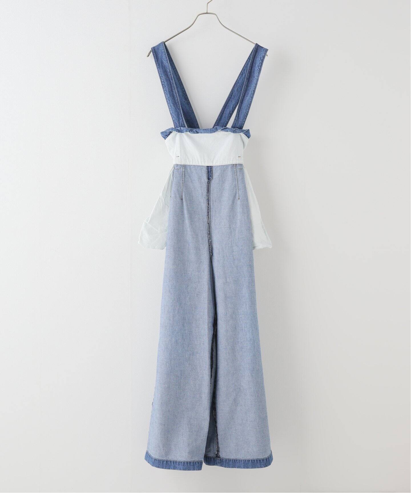 leur logette/ルールロジェット】denim ジャンプスーツ（サロペット 