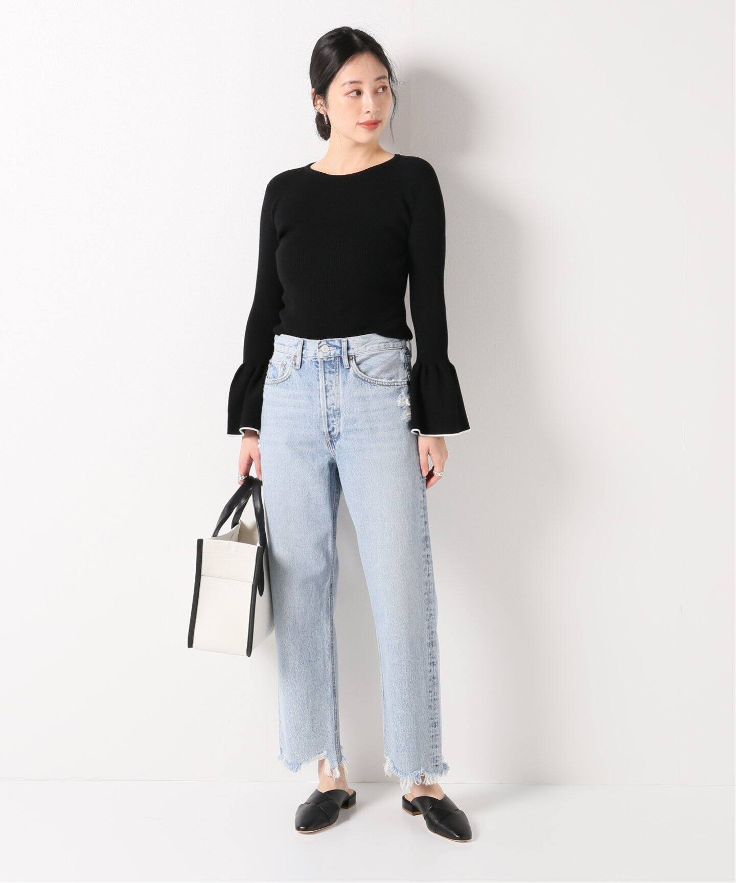 AGOLDE/エーゴールドイー】90s crop デニムパンツ（デニムパンツ 